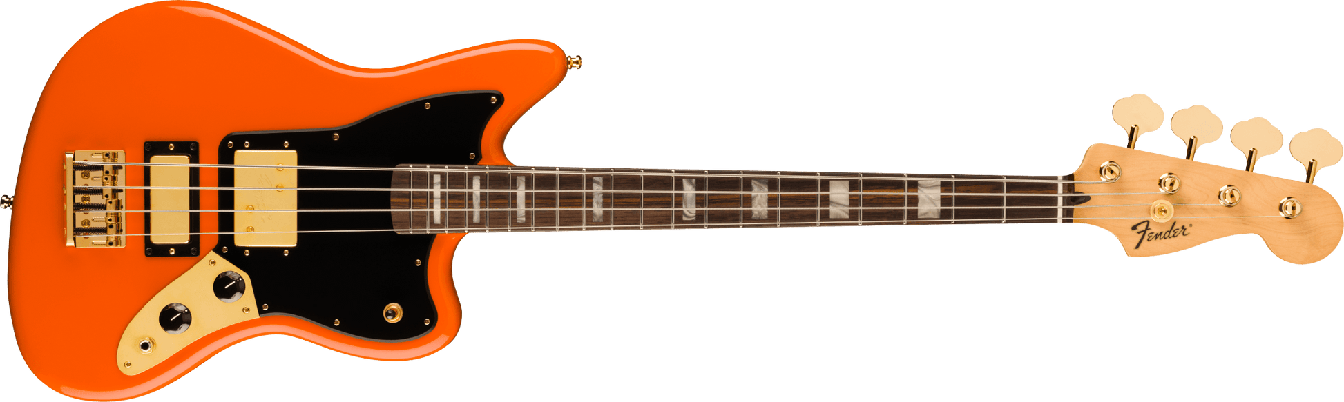 Fender Limited Edition Mike Kerr Jaguar Bass, Blood Orange Fender Limited Edition Mike Kerr Jaguar Bass, Blood Orange