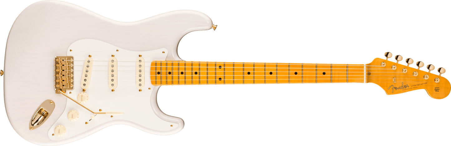 Fender Limited Edition American Vintage II 1957 Stratocaster®, Flame Maple Fingerboard, White Blonde