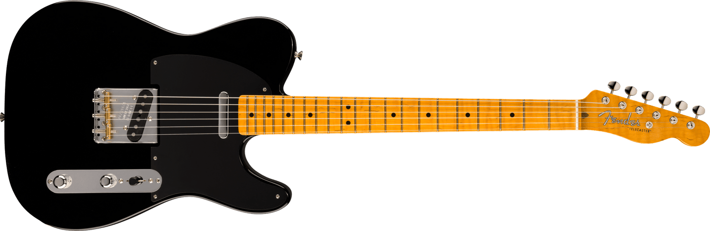 Fender Limited Edition American Vintage II 1951 Telecaster®, Flame Maple Fingerboard, Black