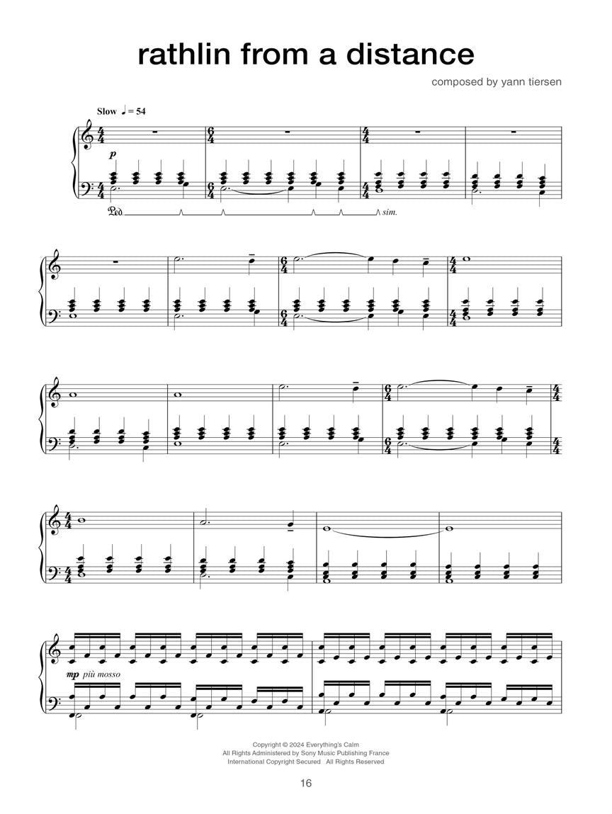 Yann Tiersen – Rathlin from a Distance