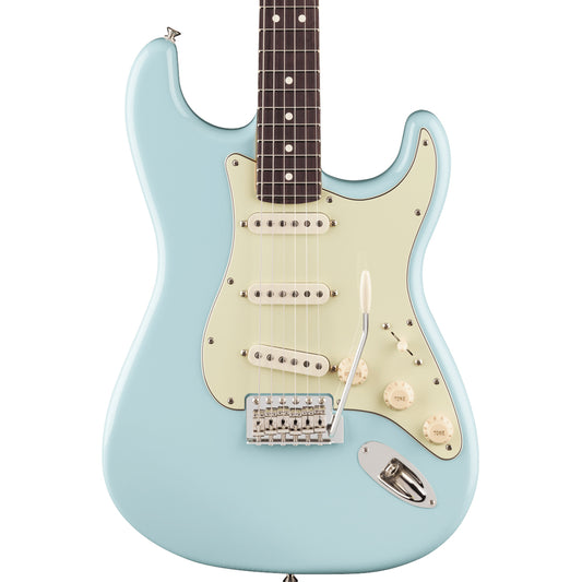 Fender imited Edition American Professional Classic Stratocaster® featuring the Fender® Silent System™, Rosewood Fingerboard. Daphne Blue