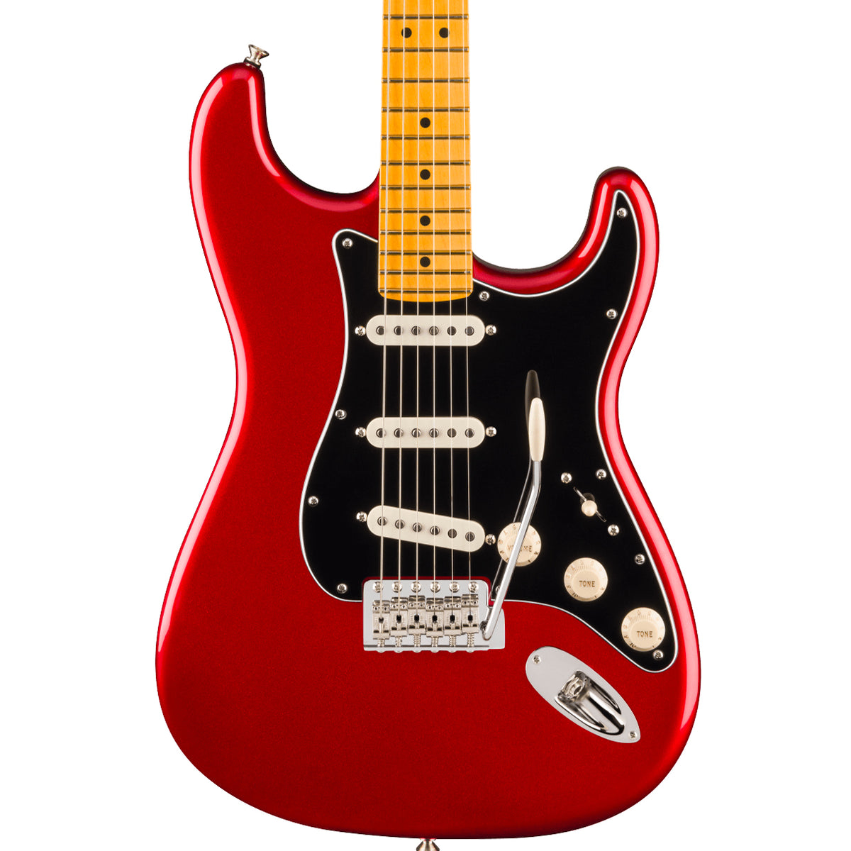 Fender  Limited Edition American Professional Classic Stratocaster® featuring the Fender® Silent System™, Maple Fingerboard, Candy Apple Red