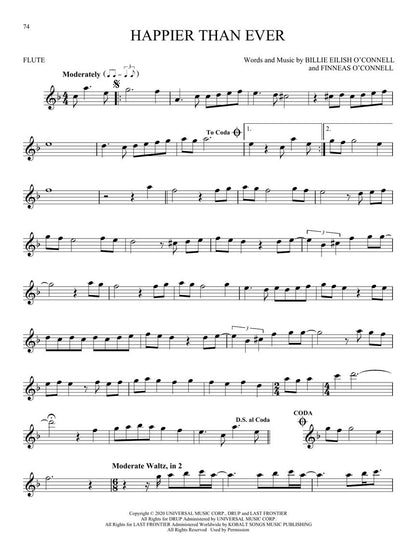 101 Top Hits for Flute