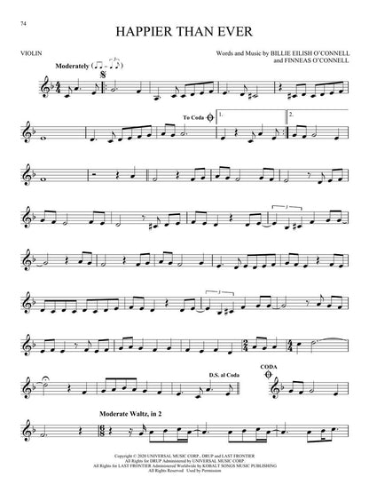 101 Top Hits for Violin