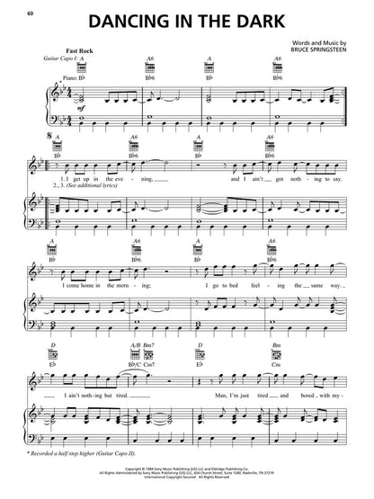 Bruce Springsteen Sheet Music Collection - Piano/Vocal/Guitar