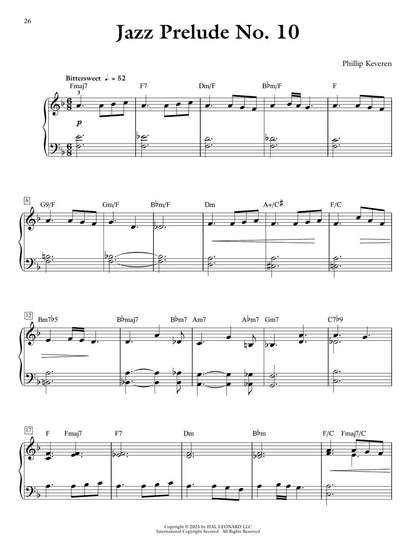 Jazz Preludes for Piano - The Phillip Keveren Series - Piano Solo