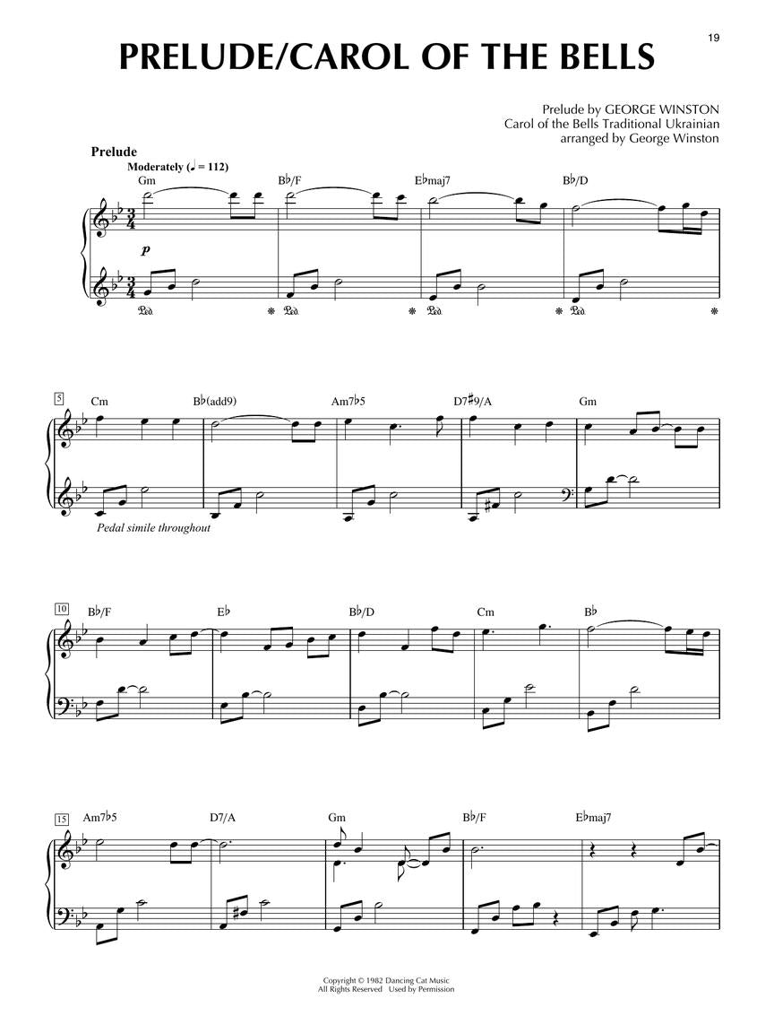 George Winston – December - Piano Solo