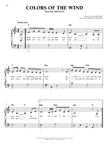 Disney Princess - Easy Piano Collection