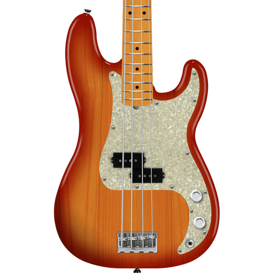 Fender American Professional Precision Bass®, Maple Fingerboard, Aged Cherry Burst
