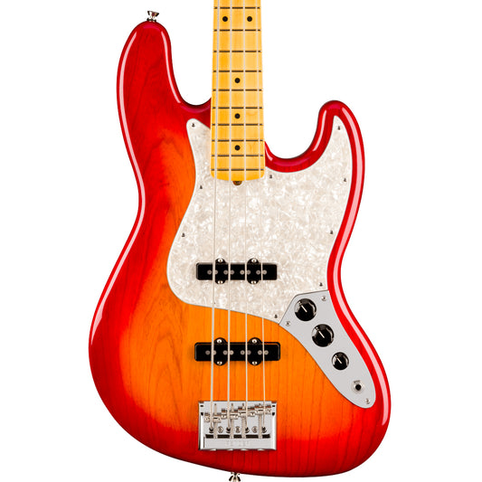 Fender American Professional Jazz Bass®, Maple Fingerboard, Aged Cherry Burst