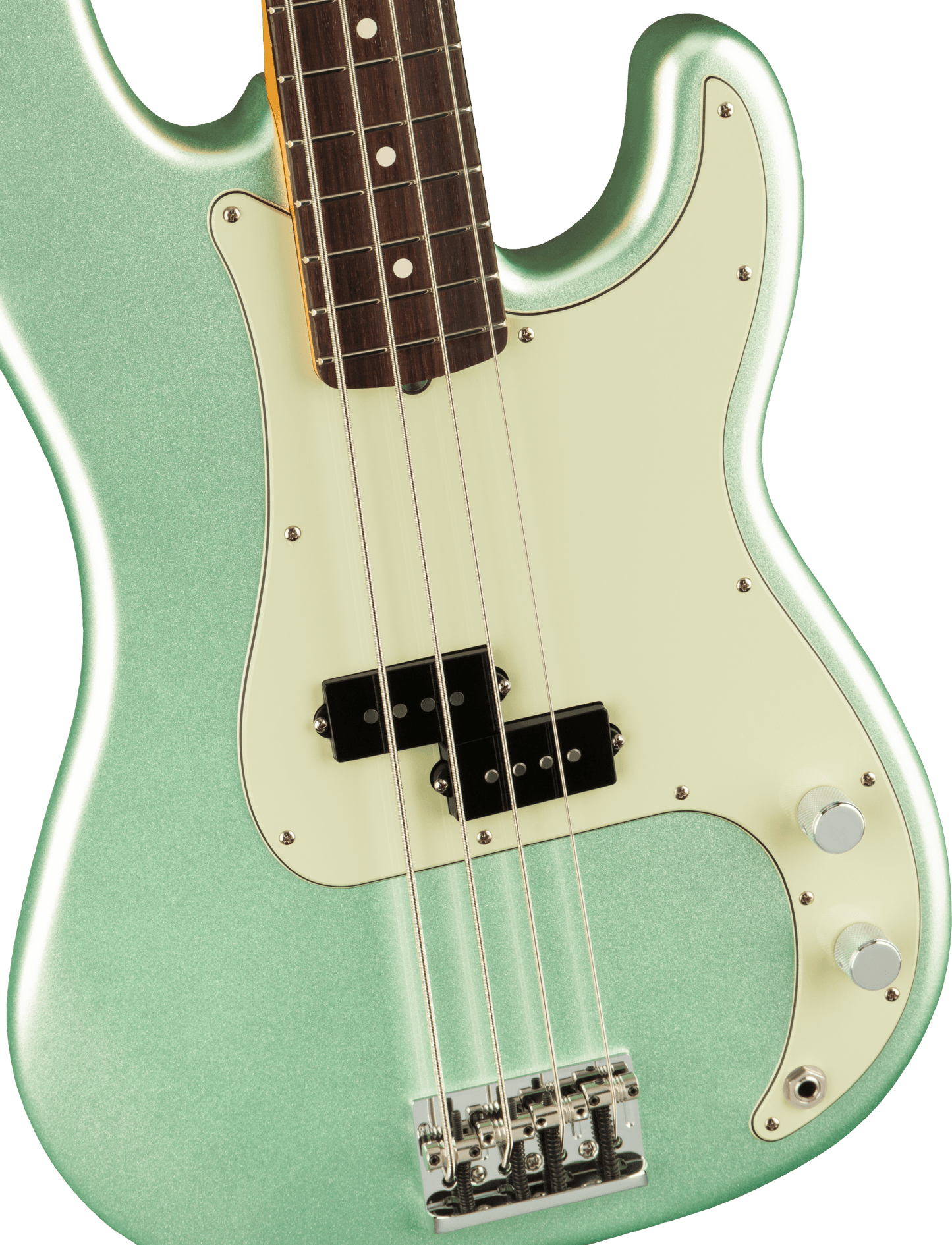 Fender American Professional II Precision Bass, Mystic Surf Green