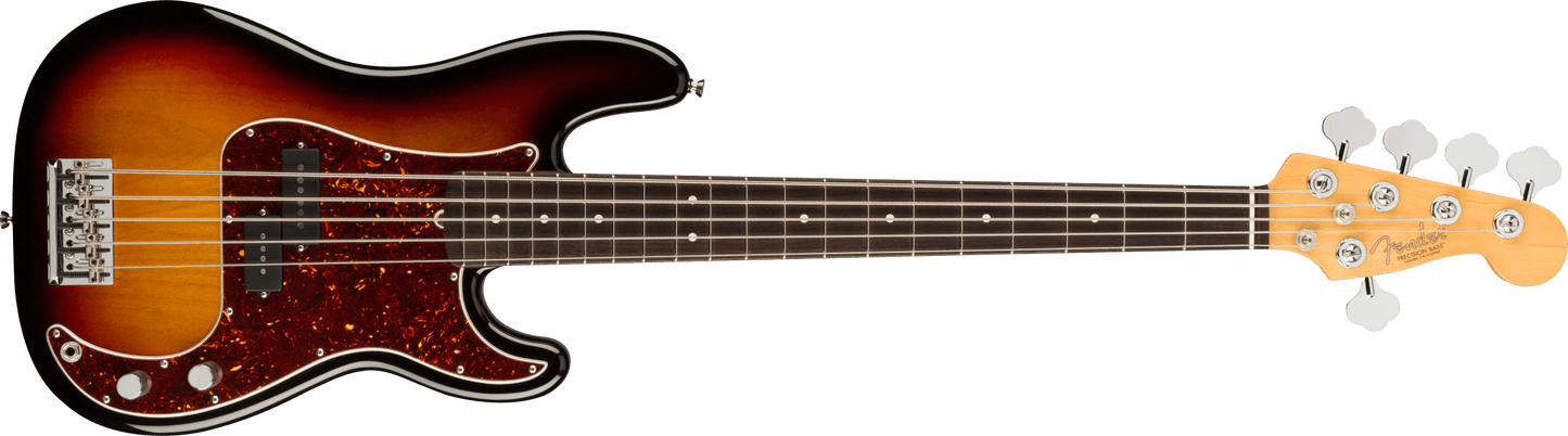 Fender American Professional II Precision Bass , 5-string, 3-Color Sunburst