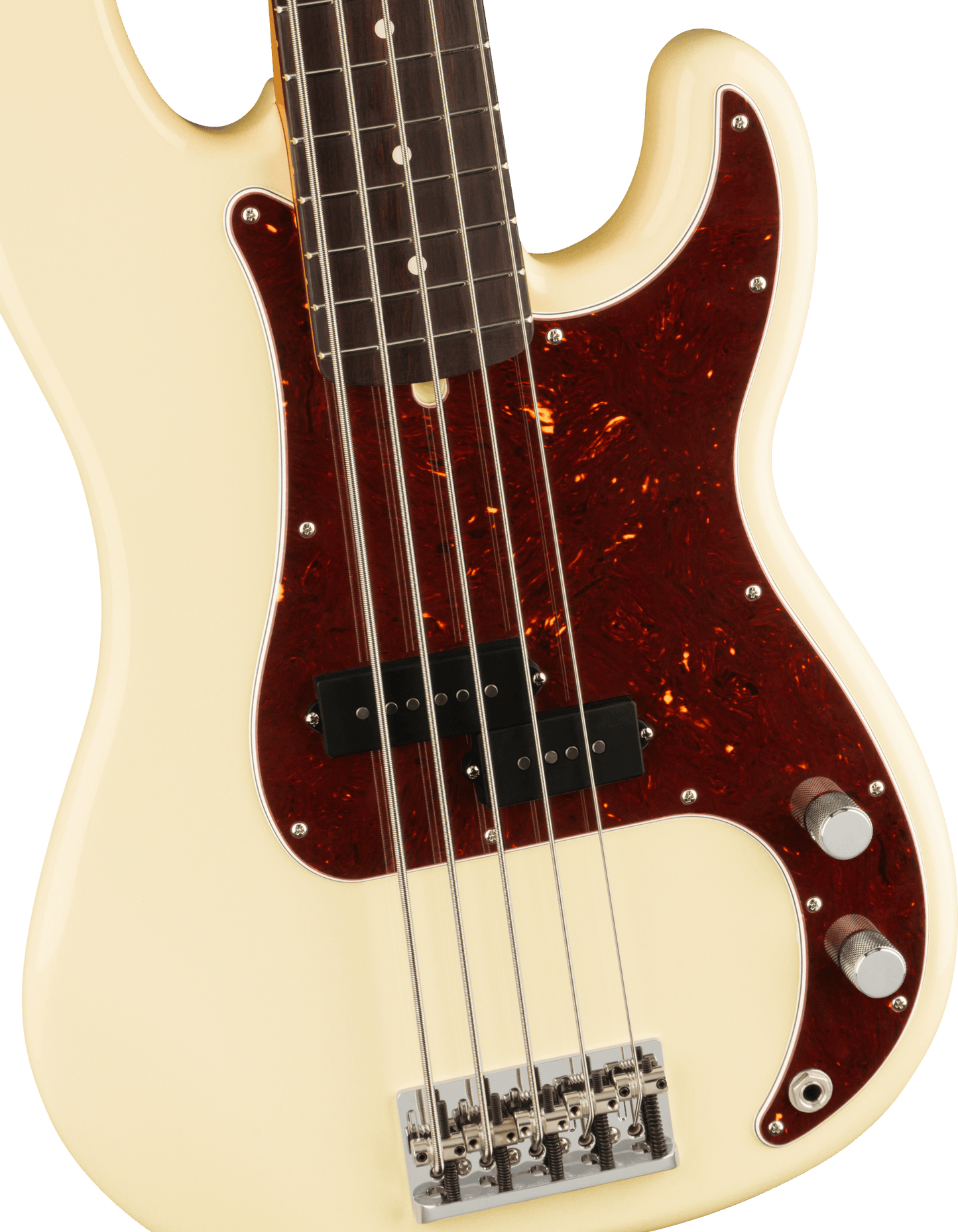 Fender  American Professional II Precision Bass, 5-Sring, Olympic White