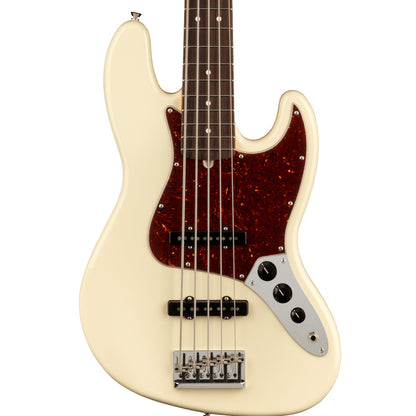 Fender American Professional II Jazz Bass, 5-String Olympic White