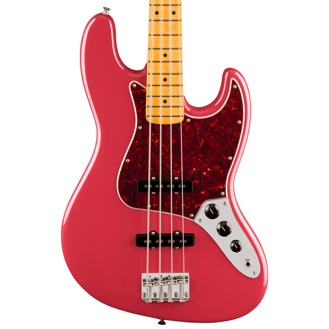 Fender American Professional Classic Jazz Bass®, Maple Fingerboard, Faded Dakota Red