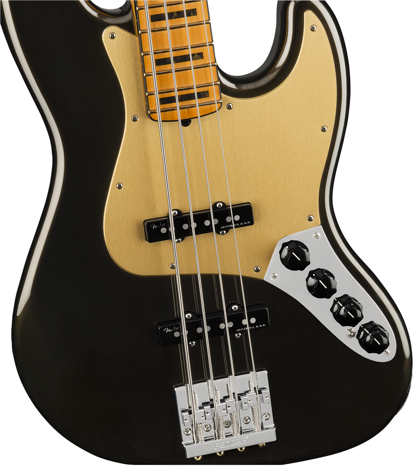 Fender American Ultra Jazz Bass Texas Tea