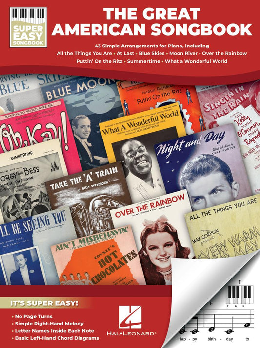 The Great American Songbook - Super Easy Songbook