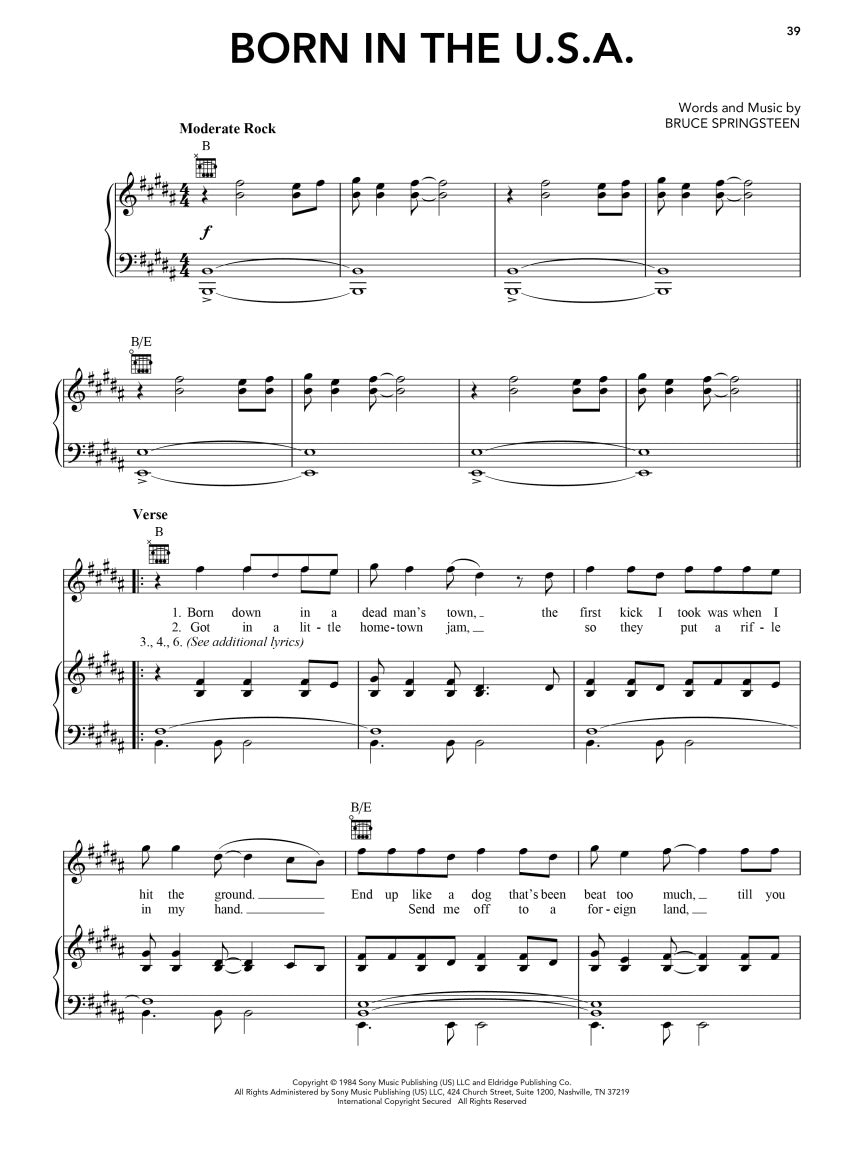 America Celebrates: A Songbook for America's 250th Birthday - Piano/Vocal/Guitar