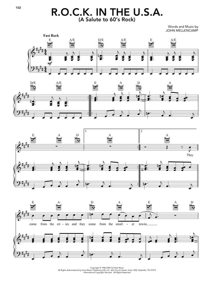 America Celebrates: A Songbook for America's 250th Birthday - Piano/Vocal/Guitar