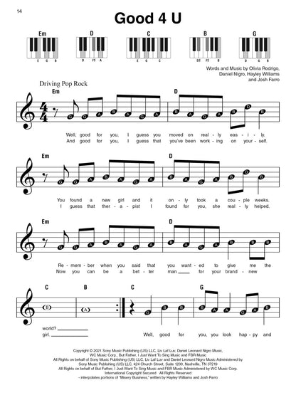 Olivia Rodrigo - Super Easy Songbook