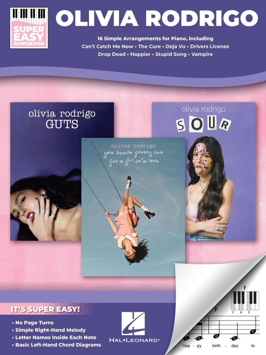 Olivia Rodrigo - Super Easy Songbook