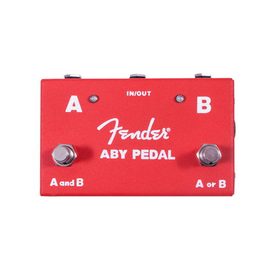 Fender 2-Switch ABY Pedal, Red