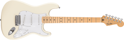 Fender Standard Series, Stratocaster, Maple Fingerboard, White Pickguard, Olympic White