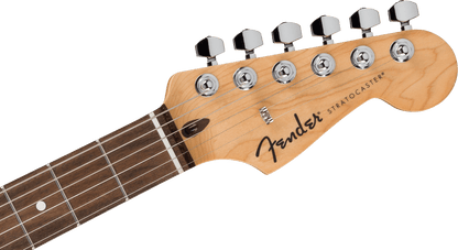 Fender Standard Series, Stratocaster, Laurel Fingerboard, White Pickguard, 3-Color Sunburst