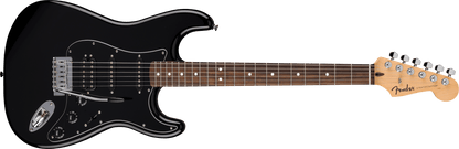 Fender Standard Series Stratocaster, HSS, Laurel Fingerboard, Black Pickguard, Black