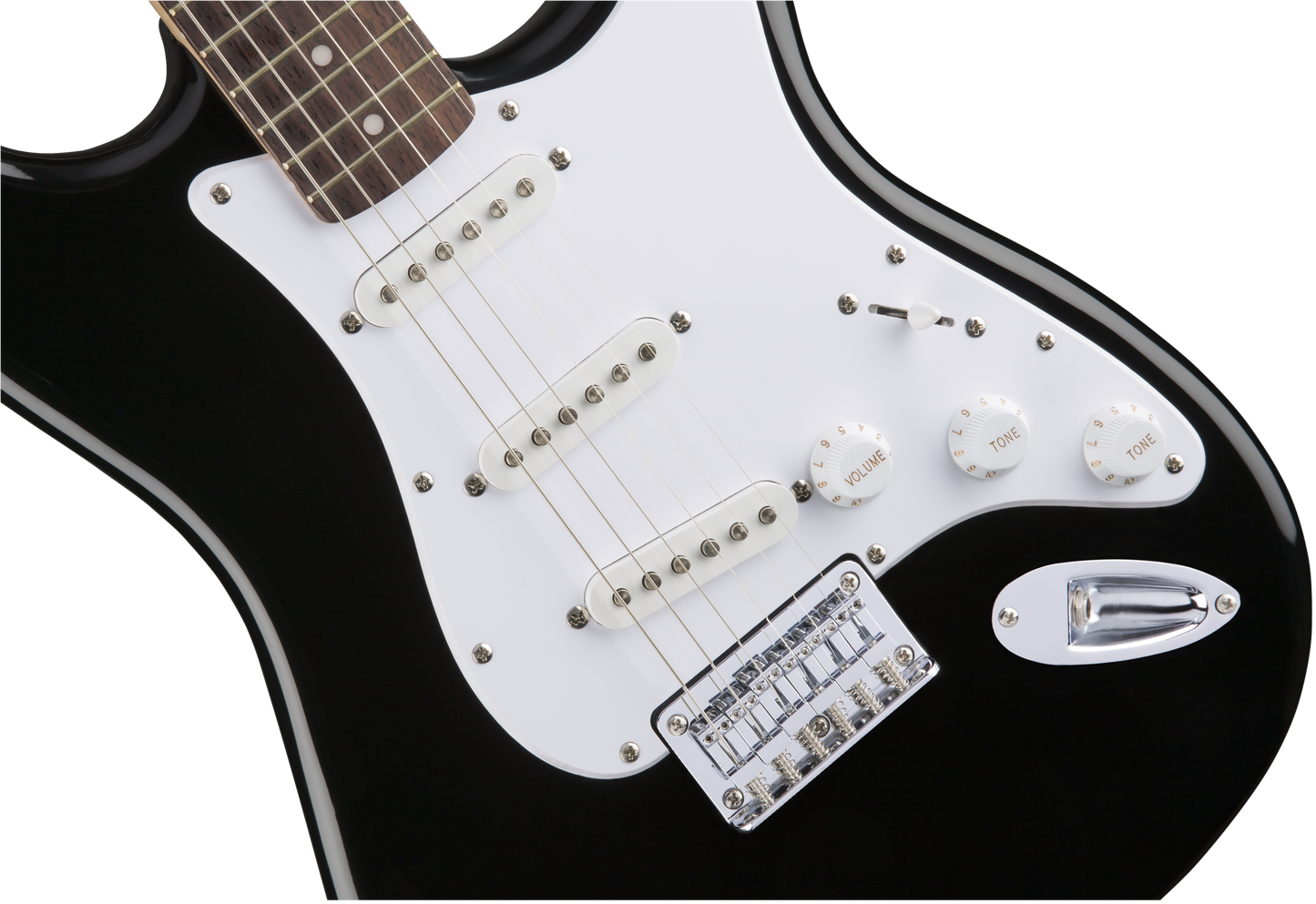 Squier Bullet Stratocaster HT, Laurel Fingerboard, Black