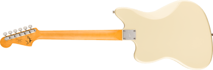 Squier J Mascis Jazzmaster® Laurel Fingerboard Gold Anodized Pickguard  Vintage White