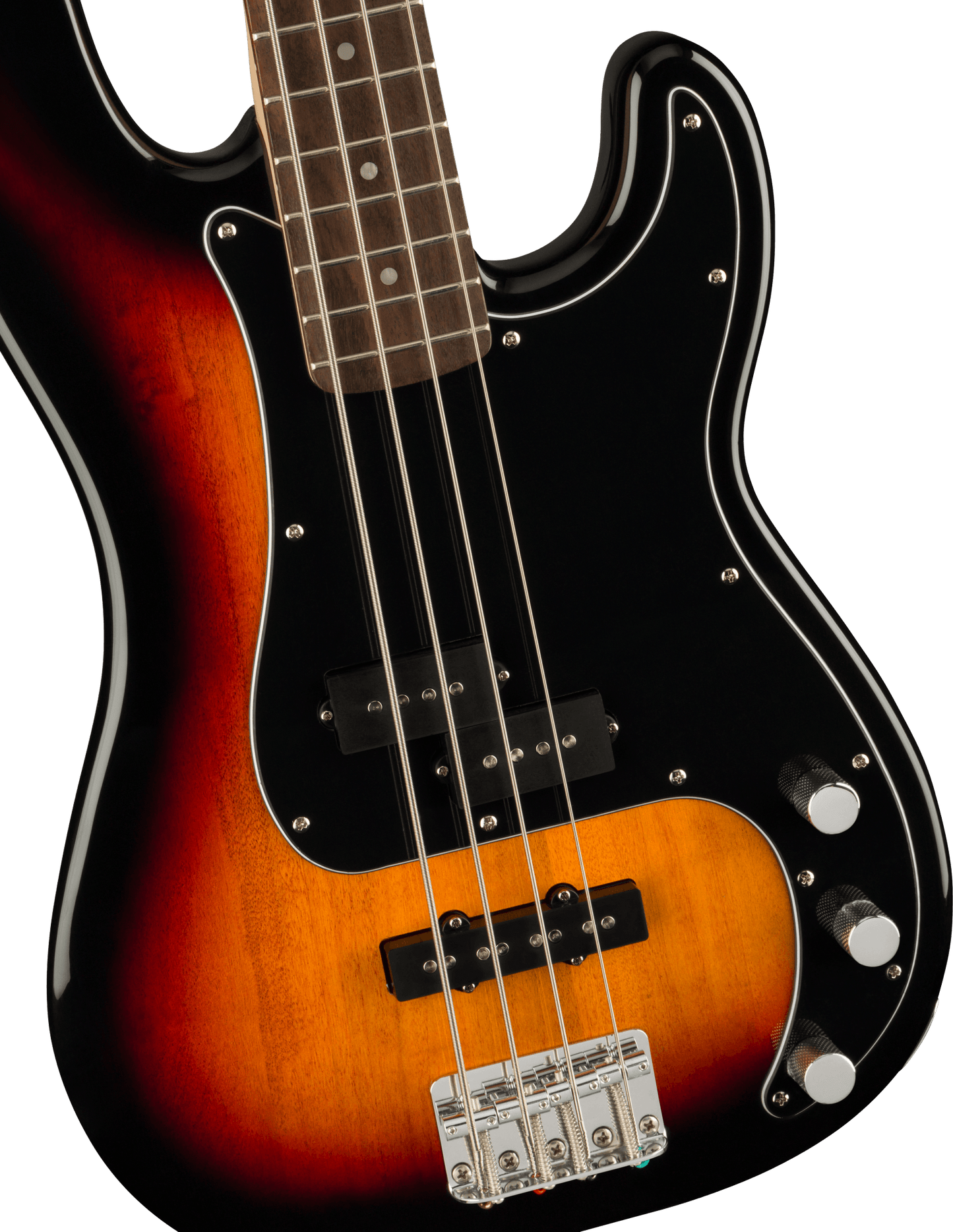 Squier Affinity Series Precision Bass PJ Pack, Laurel Fingerboard, 3-Color Sunburst, Gig Bag, Rumble 15