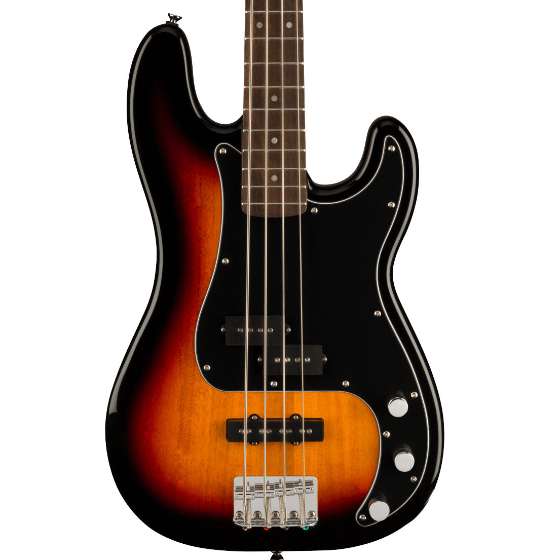 Squier Affinity Series Precision Bass PJ Pack, Laurel Fingerboard, 3-Color Sunburst, Gig Bag, Rumble 15