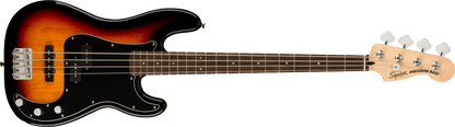 Squier Affinity Series Precision Bass PJ Pack, Laurel Fingerboard, 3-Color Sunburst, Gig Bag, Rumble 15