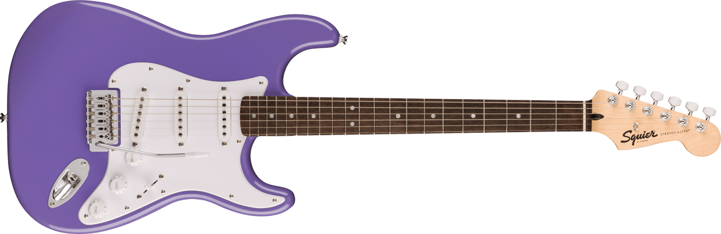 Squier  Sonic® Stratocaster®, Laurel Fingerboard, White Pickguard, Ultraviolet