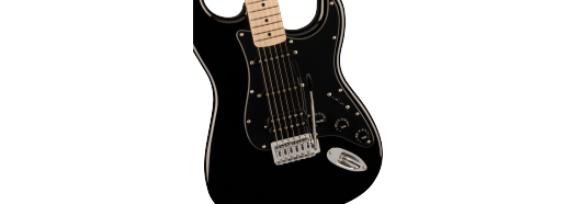 Squier Squier Sonic Stratocaster HSS, Maple Fingerboard, Black