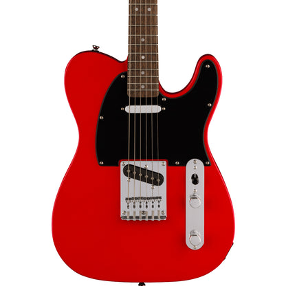 Squier Squier Sonic® Telecaster®, Laurel Fingerboard, Black Pickguard, Torino Red