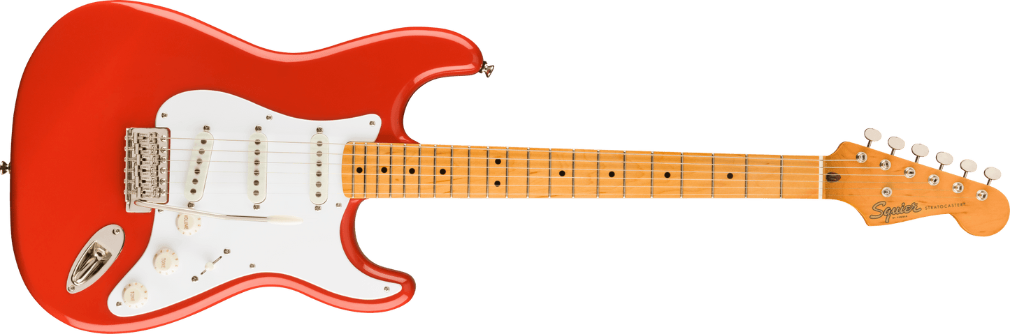 Squier Classic Vibe '50s Stratocaster®, Maple Fingerboard, Fiesta Red