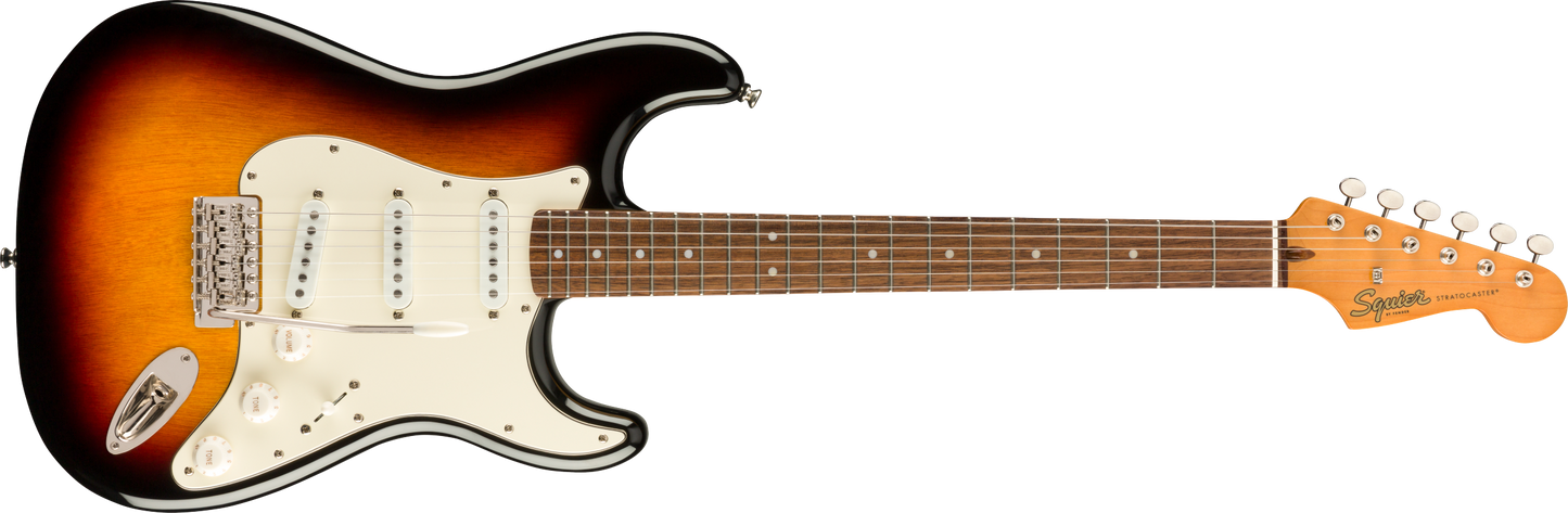 Squier Classic Vibe '60s Stratocaster, Laurel Fingerboard, 3-Color Sunburst