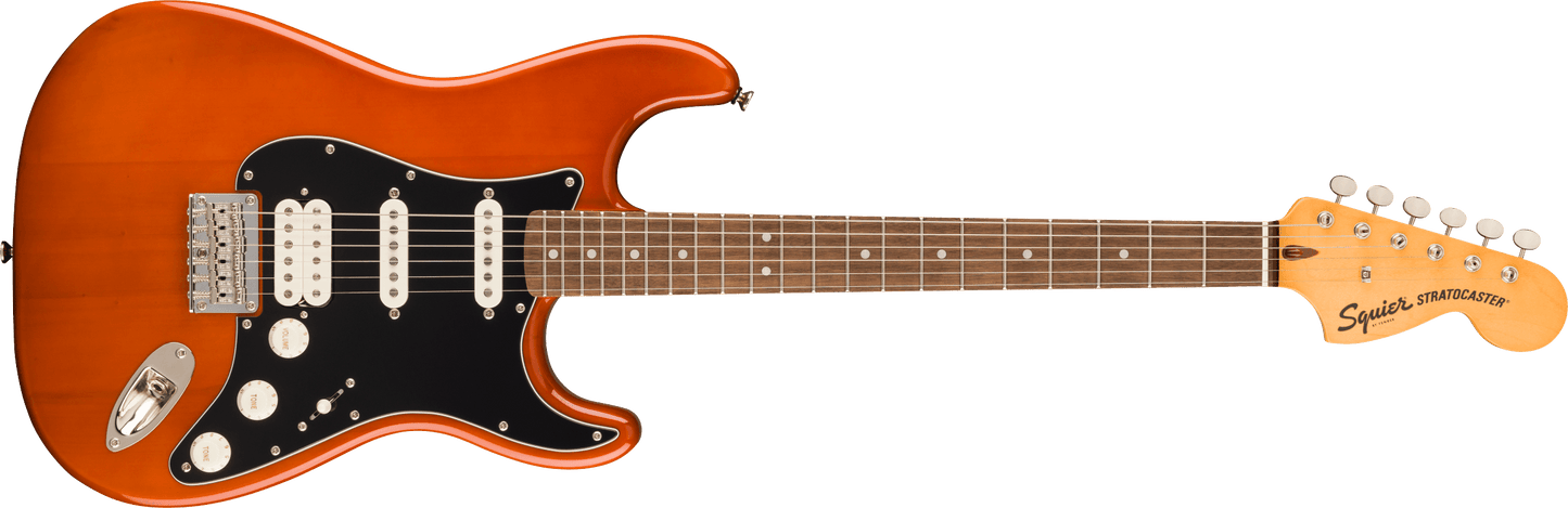 Squier  Classic Vibe™ '70s Stratocaster® HT HSS, Laurel Fingerboard, Black Pickguard, Mocha