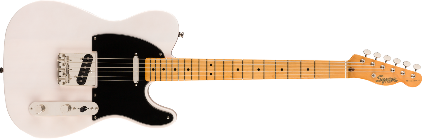 Squier Classic Vibe '50s Telecaster, Maple Fingerboard, White Blonde