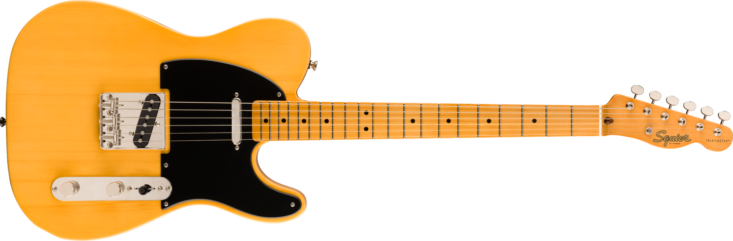 Squier Classic Vibe '50s Telecaster, Maple Fingerboard, Butterscotch Blonde