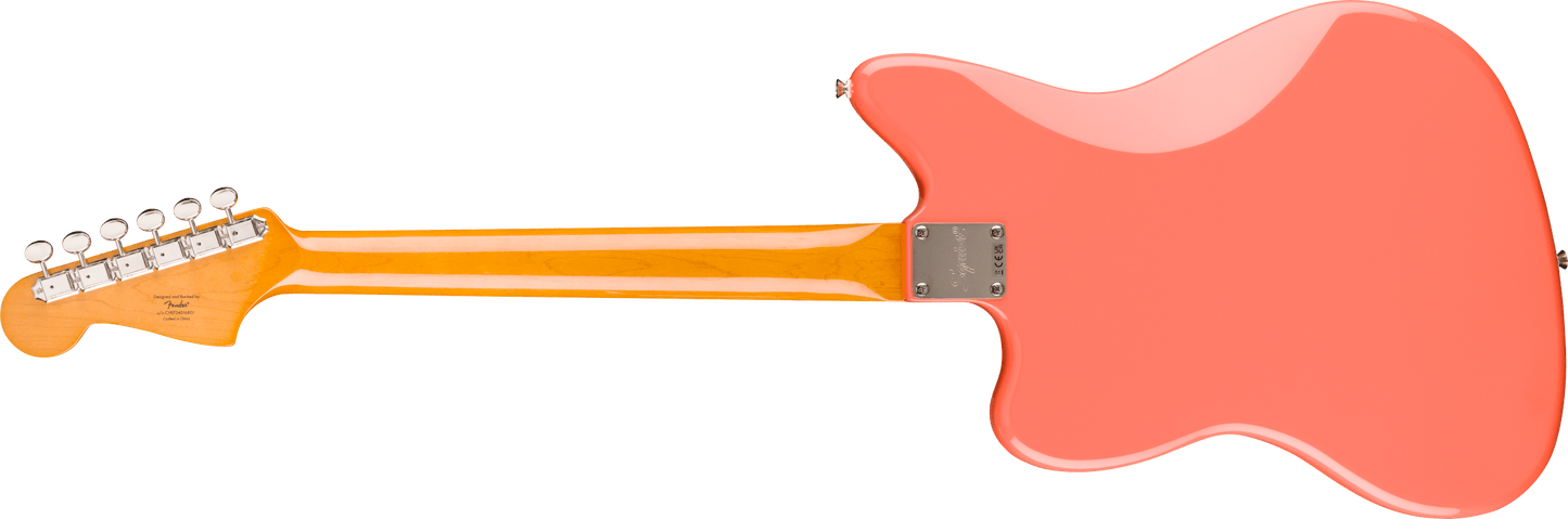 Squier Classic Vibe™ '60s Jazzmaster®, Laurel Fingerboard, Tortoishell Pickguard, Tahitian Coral