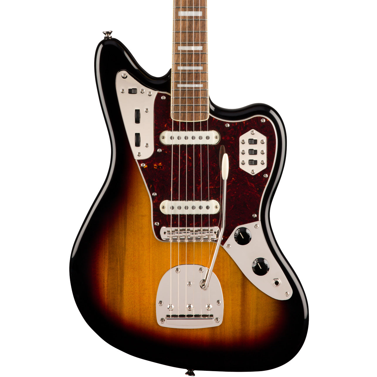 Squier Classic Vibe '70s Jaguar, Laurel Fingerboard, 3-Color Sunburst