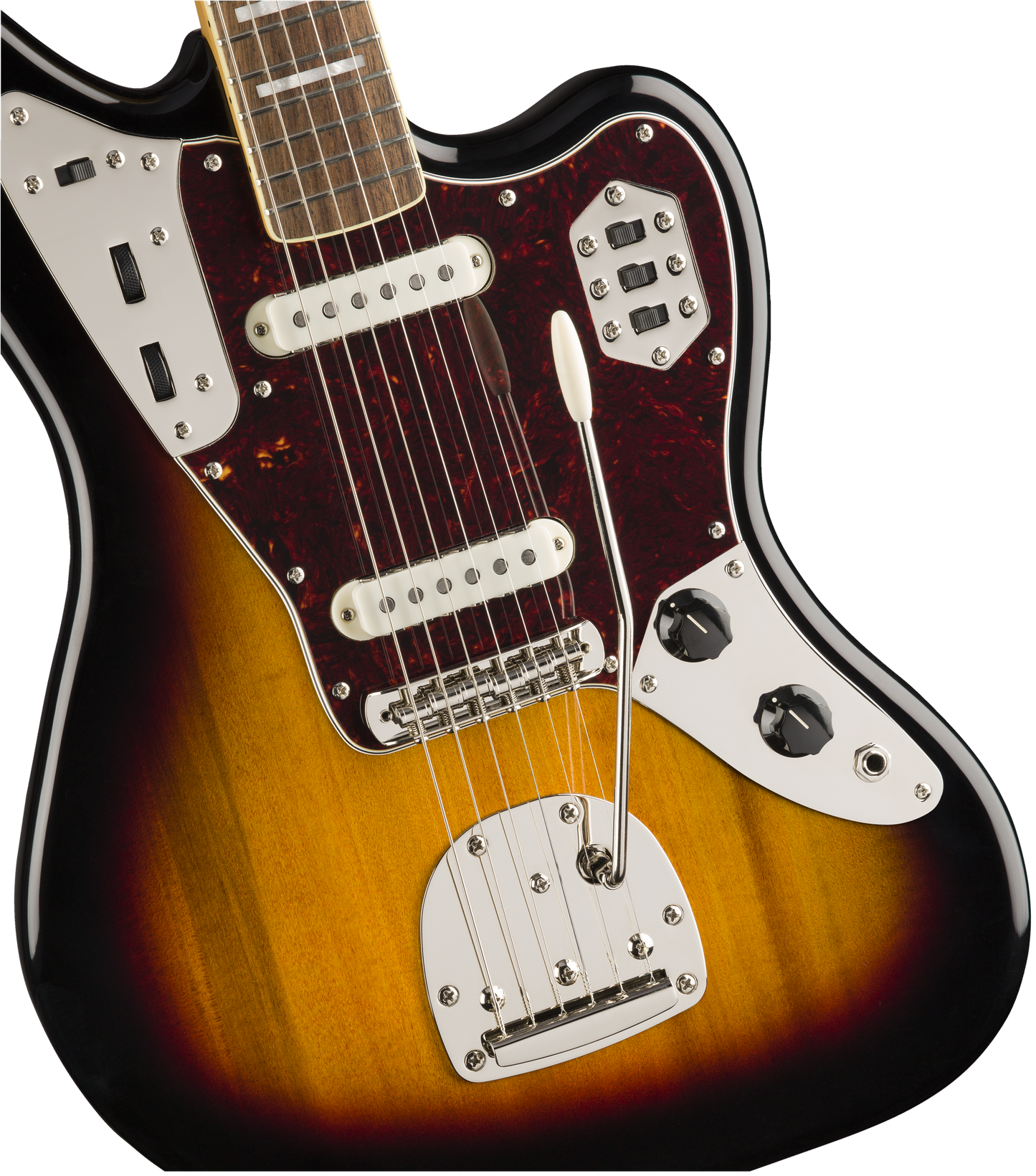 Squier Classic Vibe '70s Jaguar, Laurel Fingerboard, 3-Color Sunburst