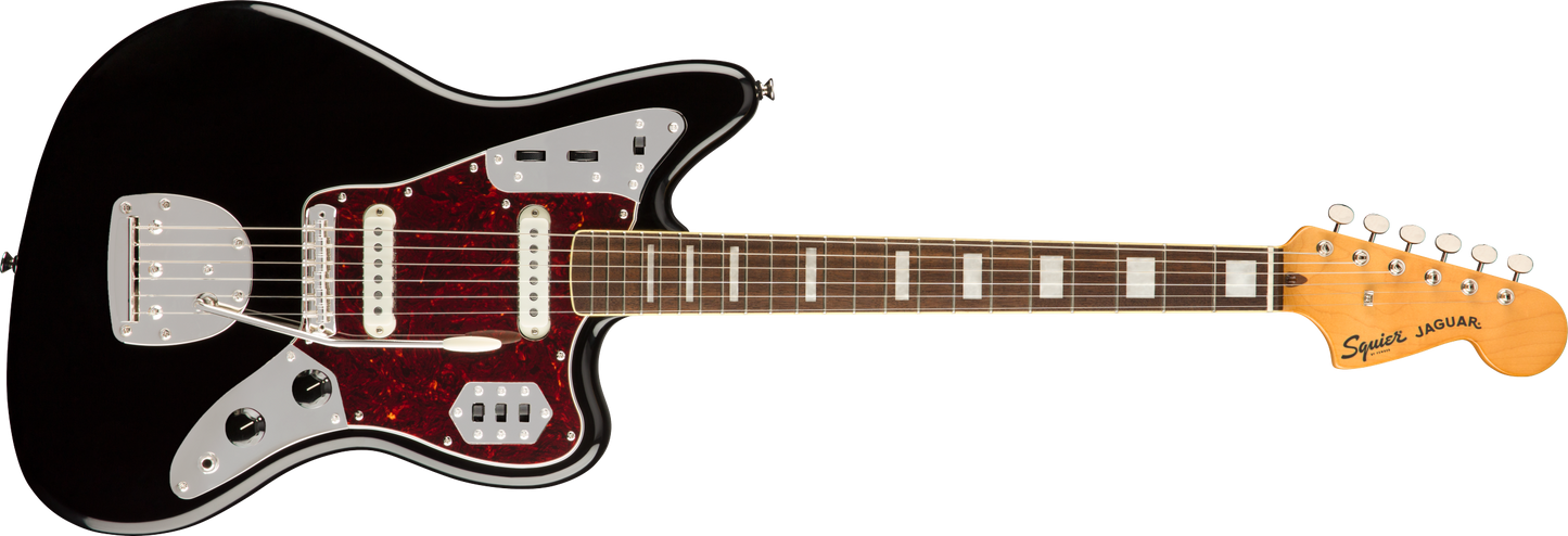 Squier Classic Vibe '70s Jaguar, Laurel Fingerboard, Black