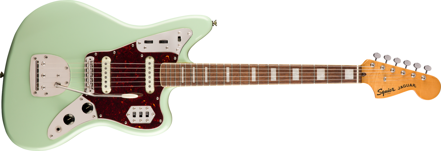 Squier Classic Vibe '70s Jaguar, Laurel Fingerboard, Surf Green