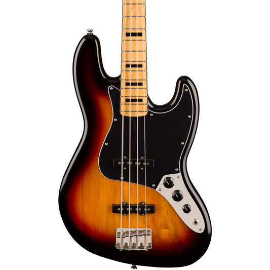 Squier Classic Vibe '70s Jazz Bass, Maple Fingerboard, 3-Color Sunburst