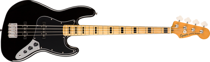 Squier Classic Vibe '70s Jazz Bass, Maple Fingerboard, black