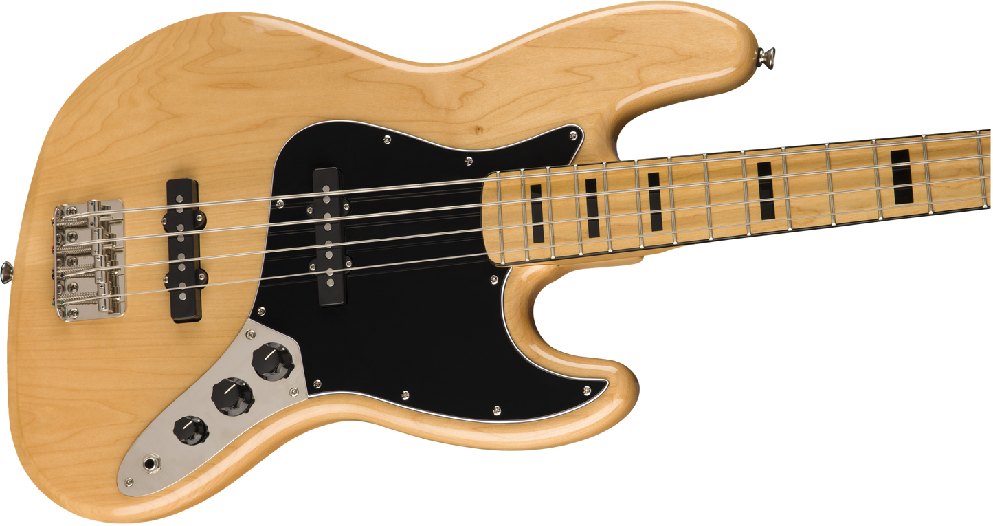 Squier Classic Vibe '70s Jazz Bass, Maple Fingerboard, Natural